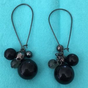 Black earrings